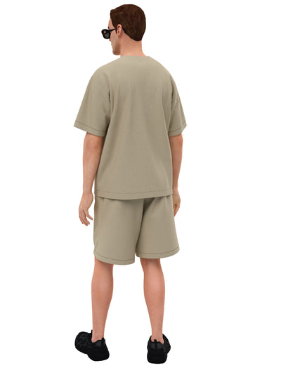 Oversized Heavyweight French Terry T-Shirt – 300 GSM