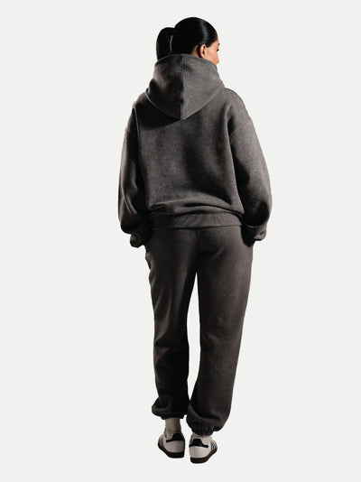 Acid-Washed Oversized Sweatpants – 350 GSM