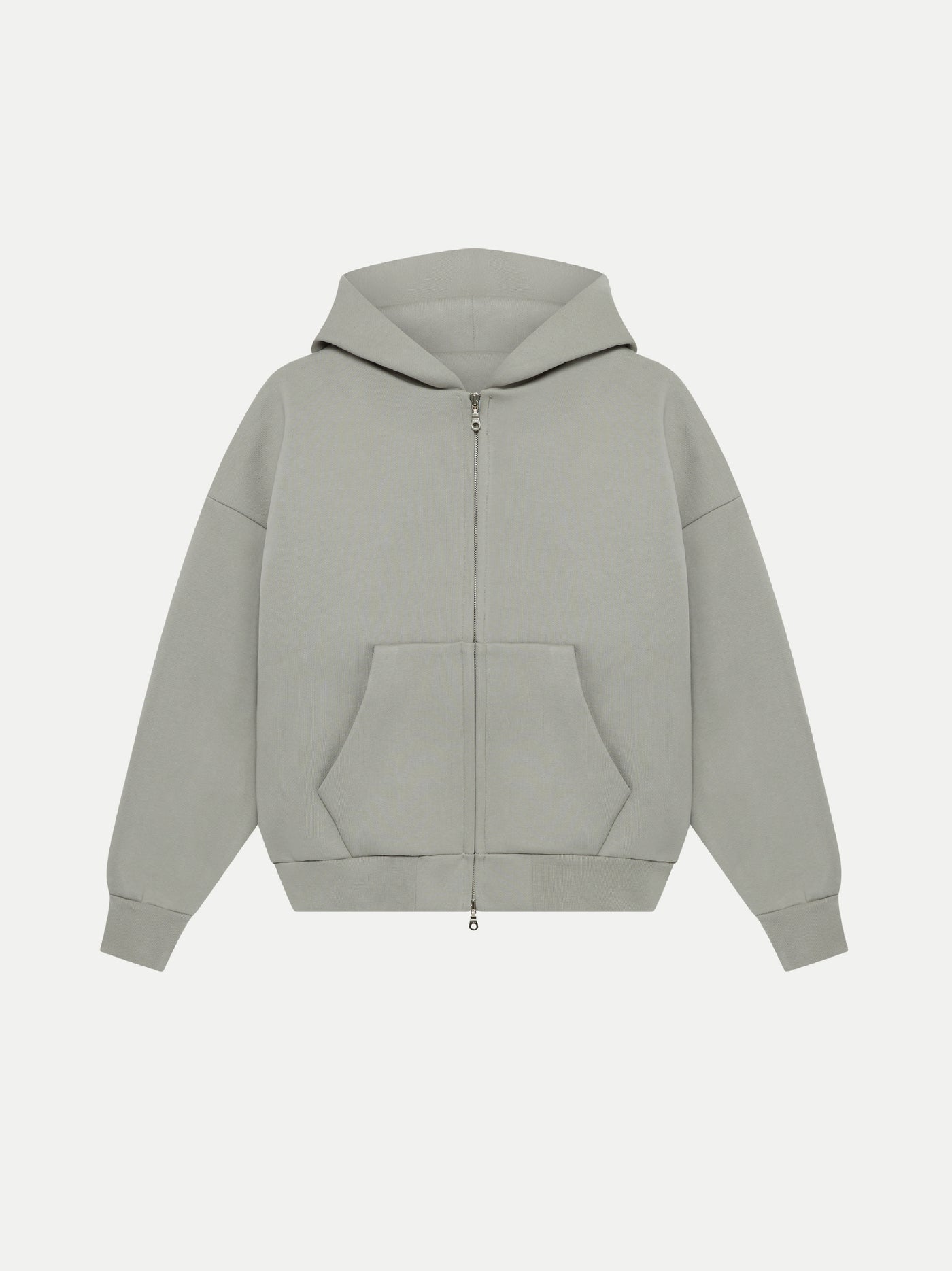 Heavyweight Oversized Zip-Up Hoodie – 450 GSM