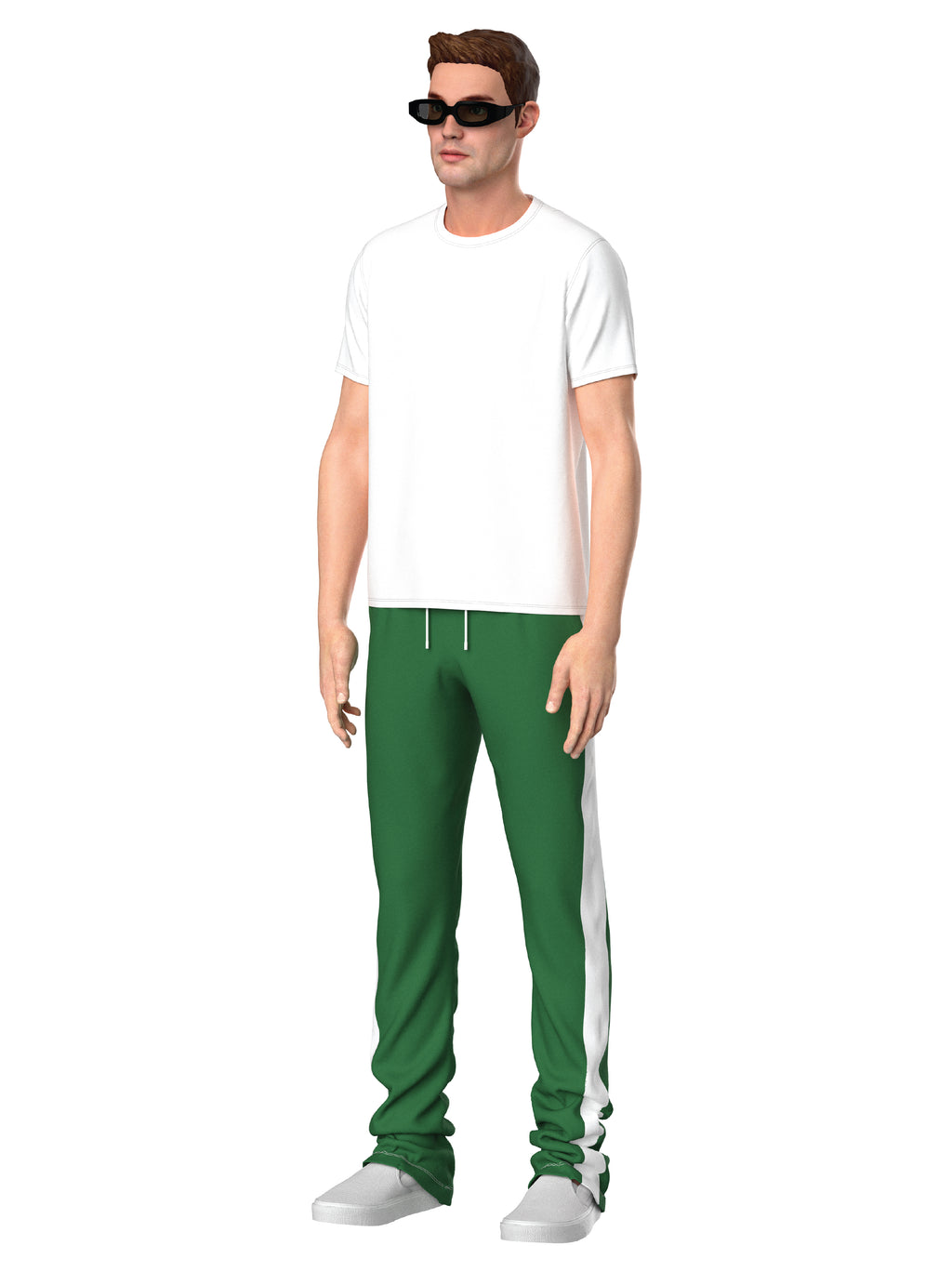 Stacked Fleece Pants