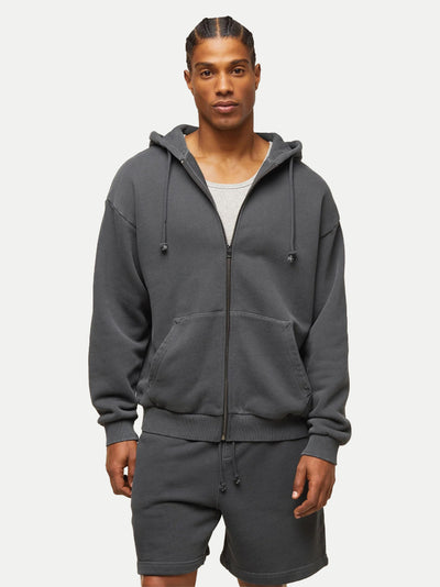 Cotton Fleece Zip-Up Hoodie – 320 GSM